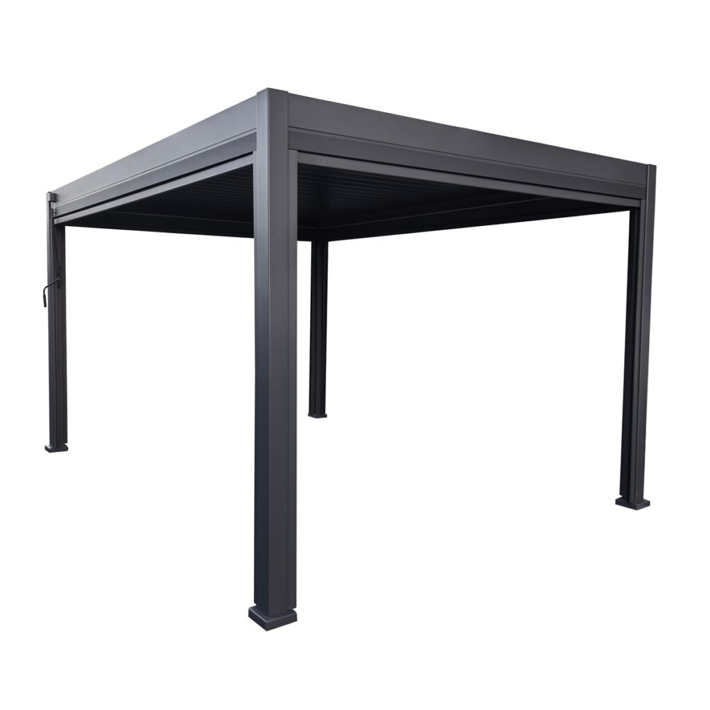 Hillier Premium Gazebo With Sides And Lights 5056771095924 2